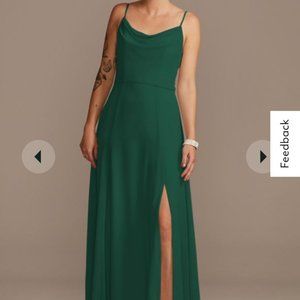 David's Bridal Juniper Bridesmaid Dress